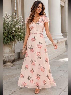 Nordstrom | Dresses | Nordstrom Light Blue Tiered Maxi Dress | Poshmark